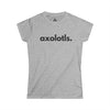 AXOLOTLS, PERIOD. Women's Softstyle Tee T-Shirts Sport Grey gifts for animal lovers supporting animal rescues