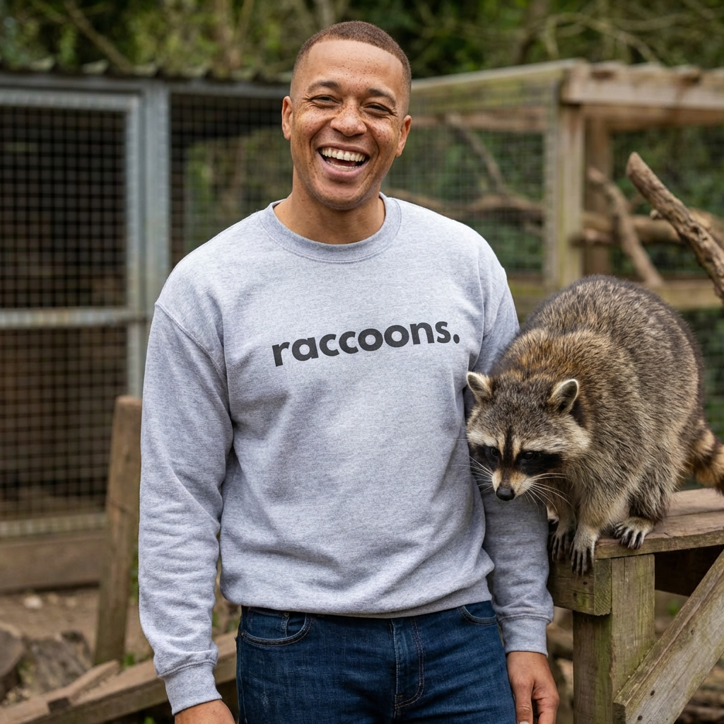 RACCOONS, PERIOD. Unisex Crewneck Sweatshirt – All The Fauna