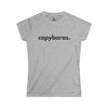 CAPYBARAS, PERIOD. Women's Softstyle Tee T-Shirts Sport Grey gifts for animal lovers supporting animal rescues