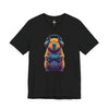 Gaming Capybara Unisex Tee T-Shirts Black gifts for animal lovers supporting animal rescues