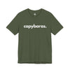 CAPYBARAS, PERIOD. Unisex Tee T-Shirts Military Green gifts for animal lovers supporting animal rescues