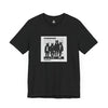 PAWMONES Punk Rock Music Cats Unisex Tee T-Shirts Solid Black Blend gifts for animal lovers supporting animal rescues