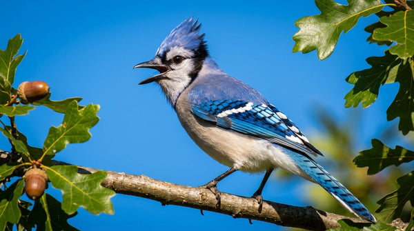 Blue Jay Facts: 9 Things to Know, From Hawk Calls to Acorns