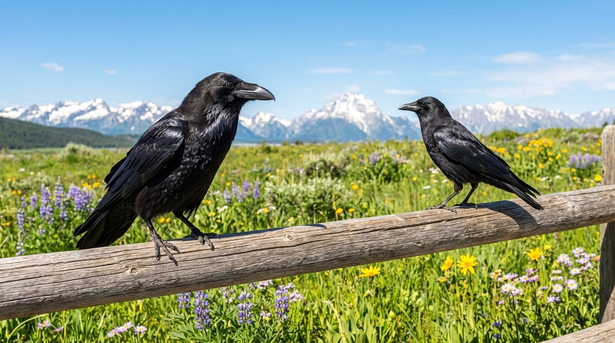 Raven vs. Crow: 7 Easy Ways to Tell Them Apart