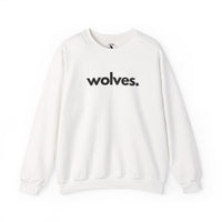 WOLVES, PERIOD. Unisex Crewneck Sweatshirt