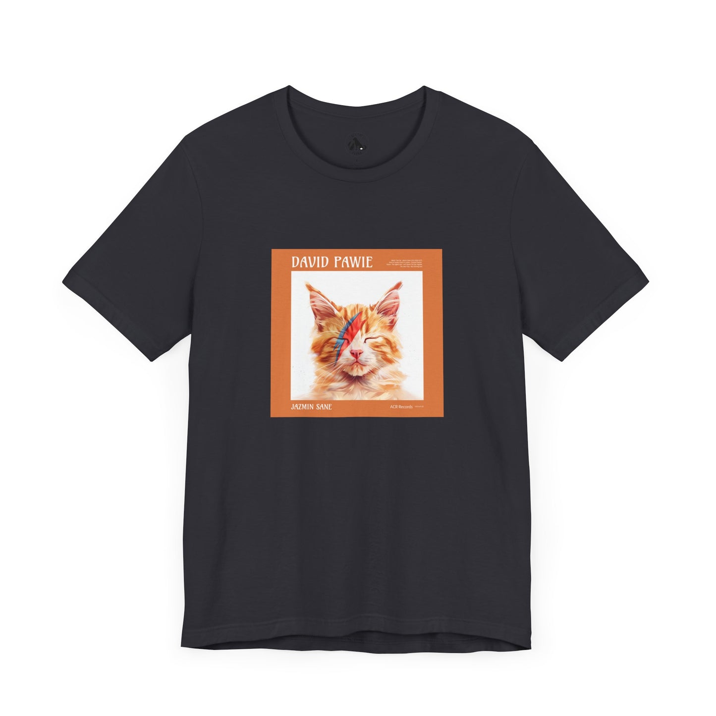 David Pawie 80s Rock n' Roll Cat Unisex Tee