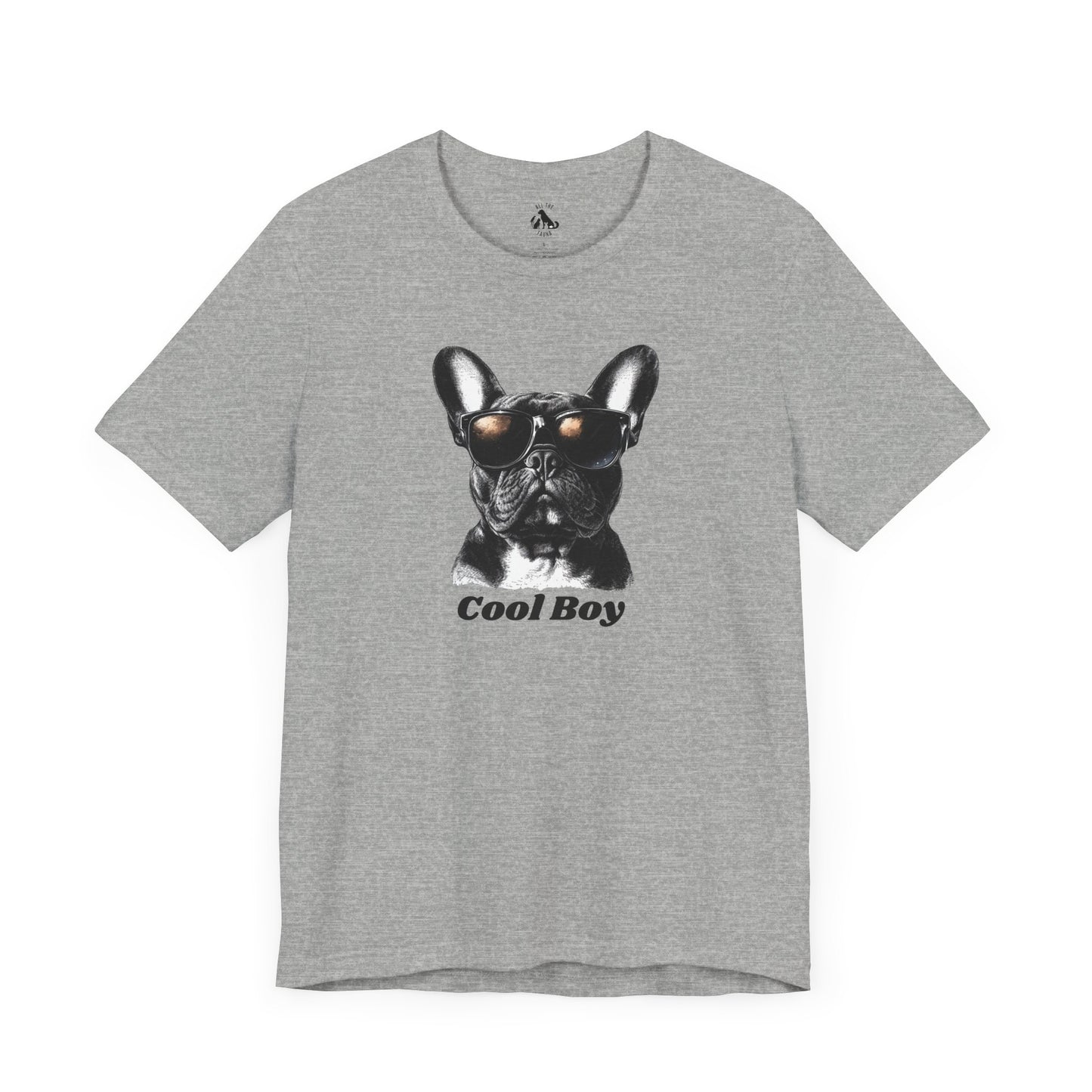 Cool Boy 4 French Bulldog Unisex Tee