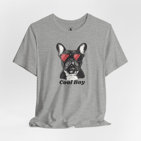 Cool Boy 2 French Bulldog Unisex Tee