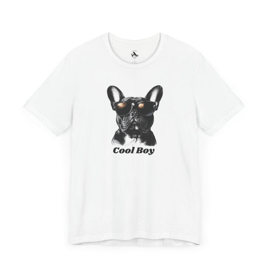 Cool Boy 4 French Bulldog Unisex Tee