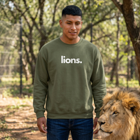 LIONS, PERIOD. Unisex Crewneck Sweatshirt