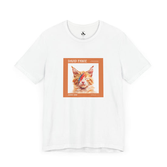 David Pawie 80s Rock n' Roll Cat Unisex Tee