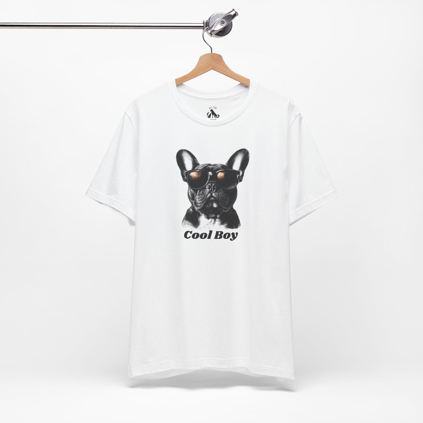 Cool Boy 4 French Bulldog Unisex Tee