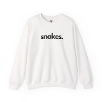 SNAKES, PERIOD. Unisex Crewneck Sweatshirt