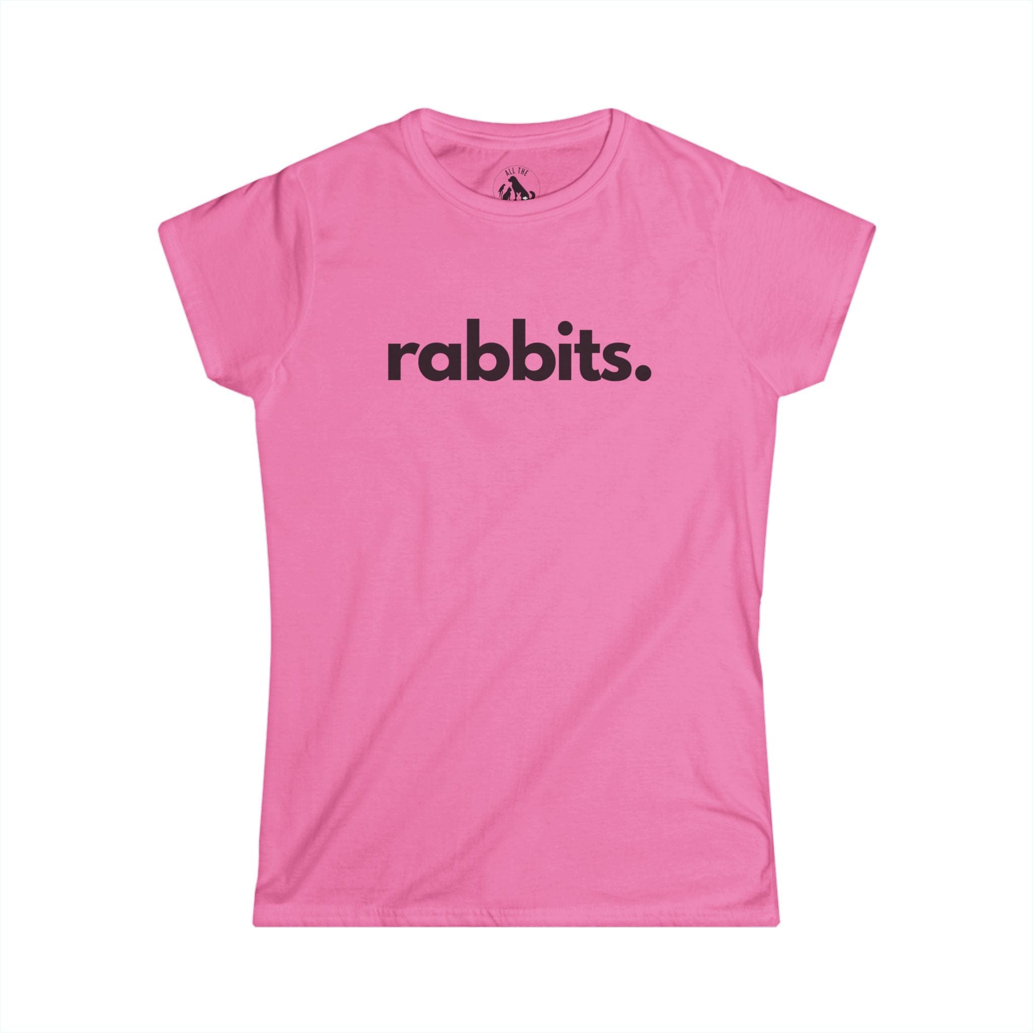 Rabbit T-Shirt | Minimalist Rabbit Lover Tee – All The Fauna