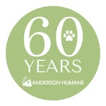 Anderson Humane Rescue 60 Years Logo