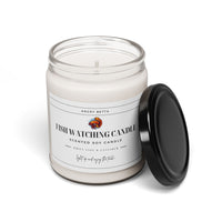 Angry Betta Eco-friendly Fish Watching Scented Soy Candle 9 oz