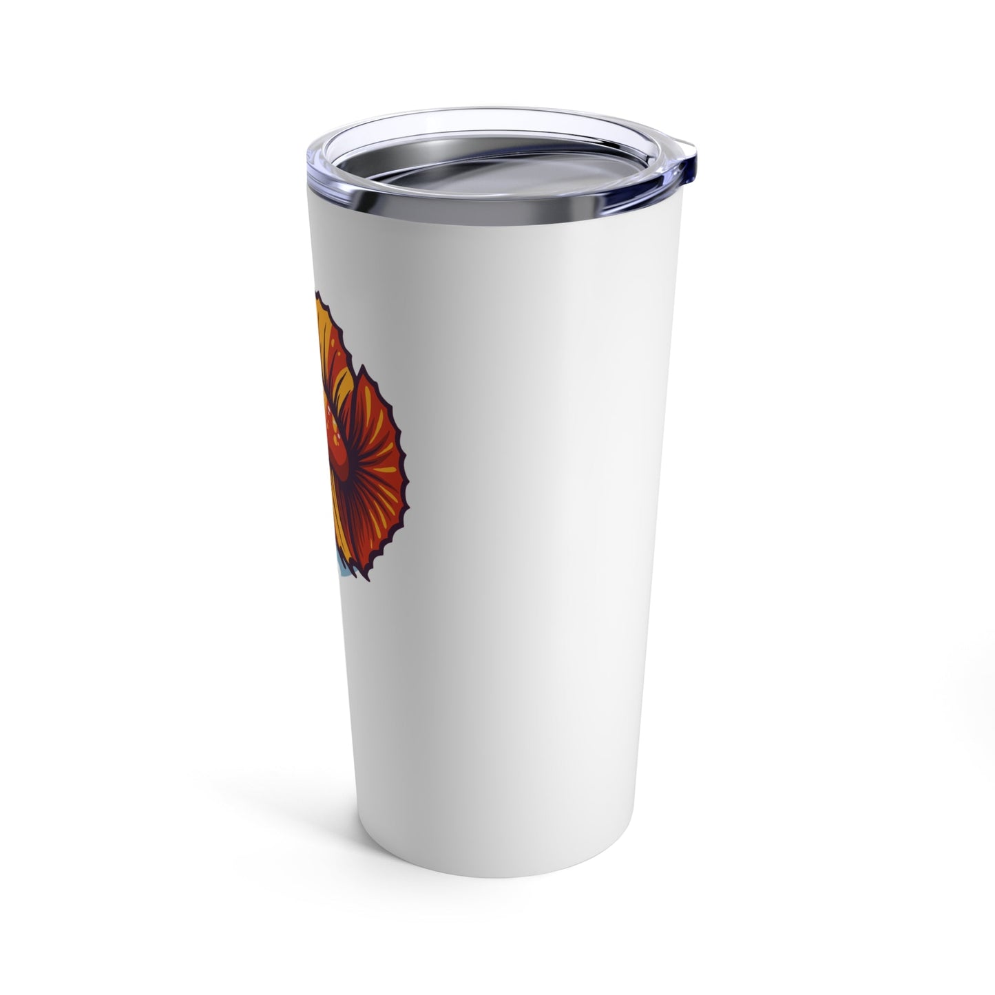 Angry Betta Tropical Fish Tumbler 20 oz