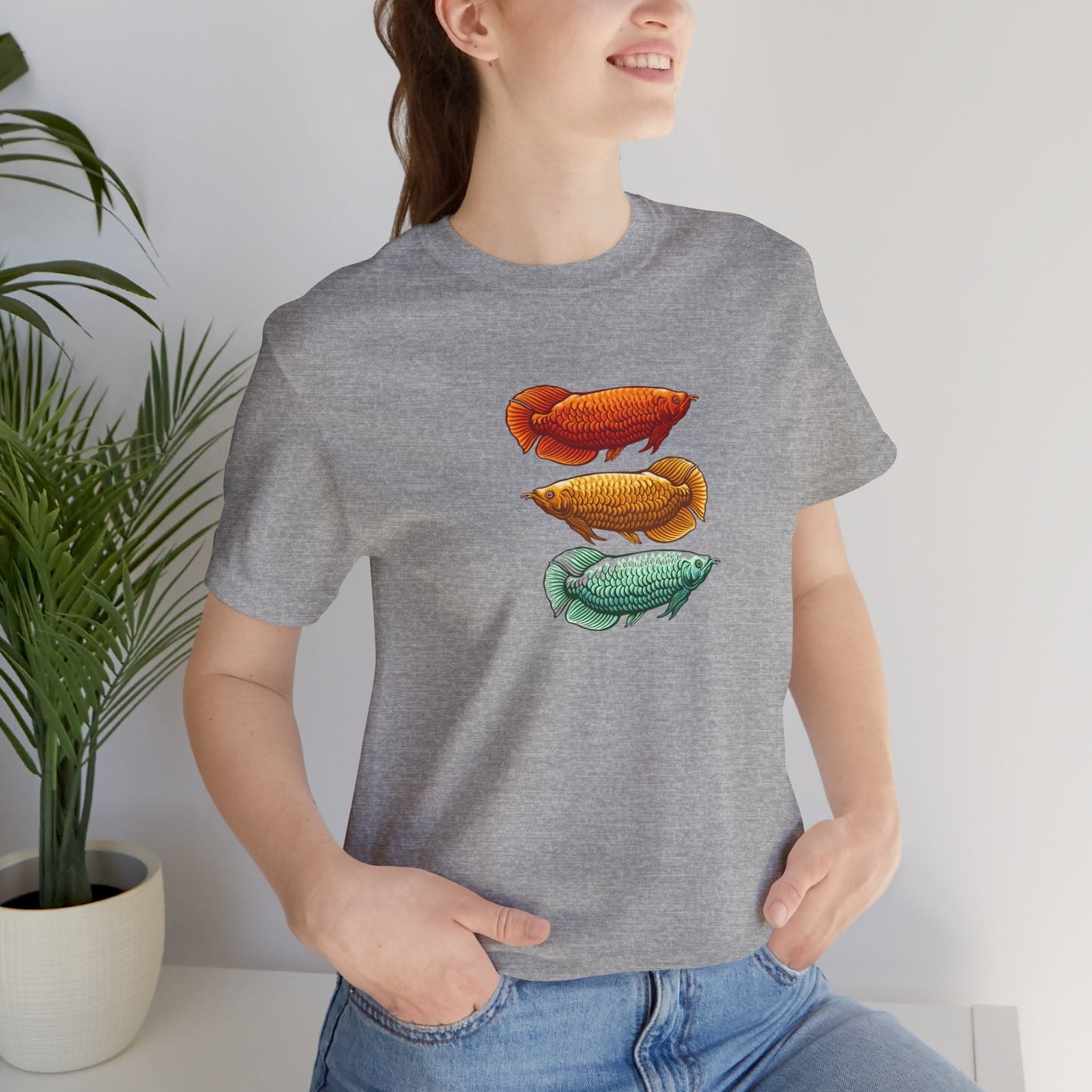Arowana Trio Tropical Unisex Tee