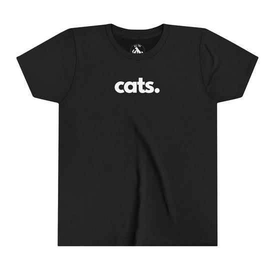 CATS, PERIOD. Youth Short Sleeve Tee