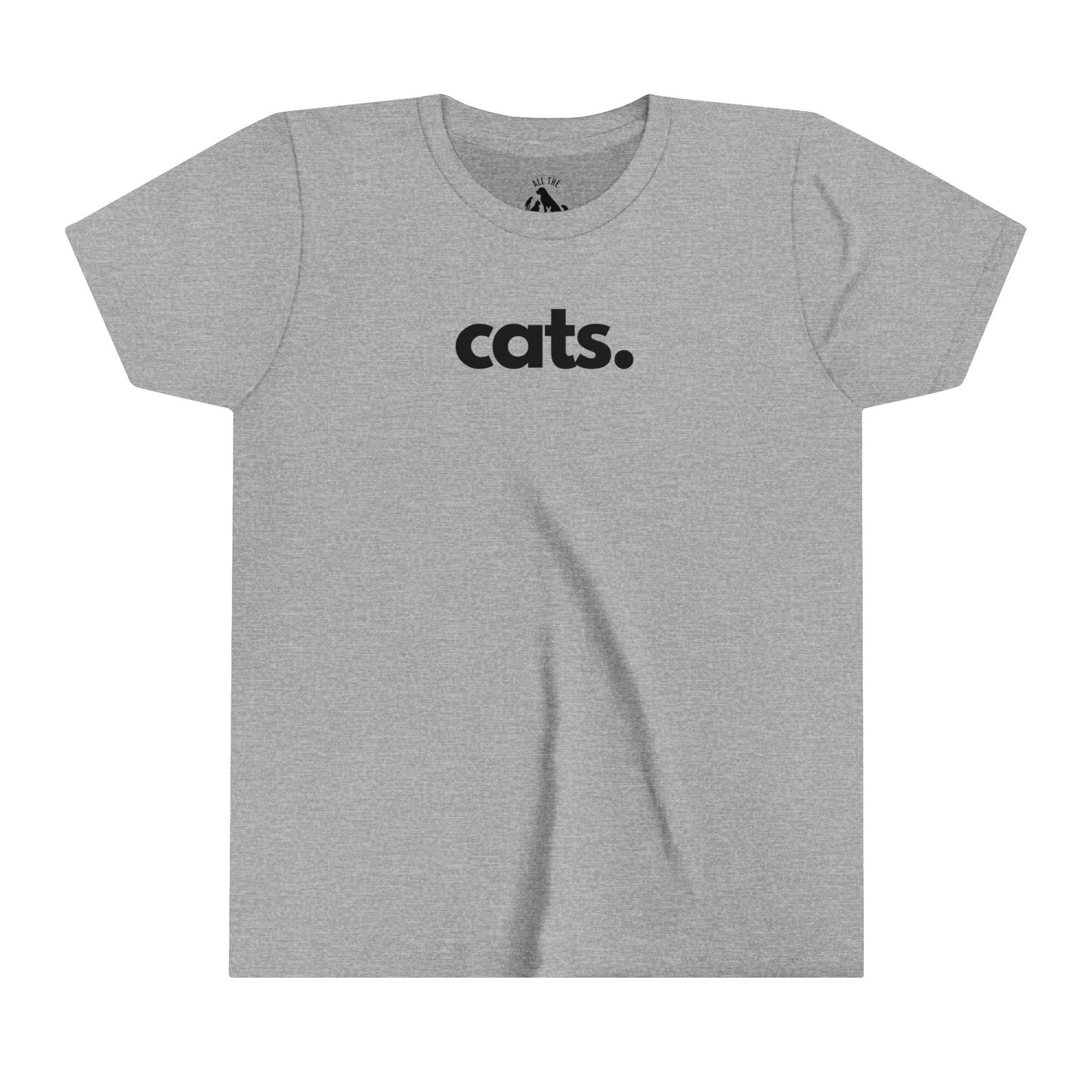 CATS, PERIOD. Youth Short Sleeve Tee