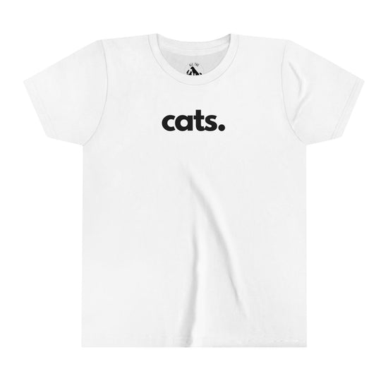 CATS, PERIOD. Youth Short Sleeve Tee