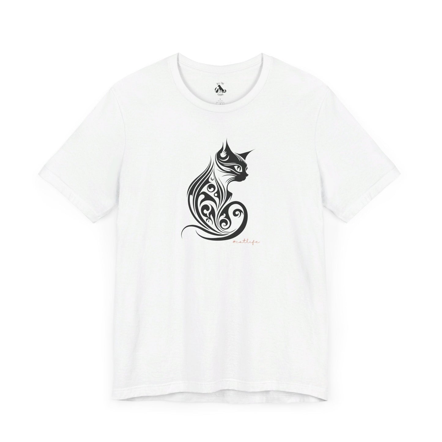 Cat Life 5 Unisex Tee for Cat Lovers