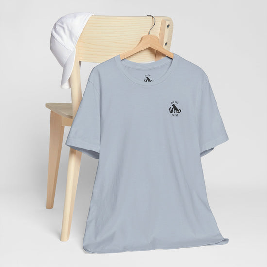 DOGS, PERIOD. Backprint Statement Unisex Tee