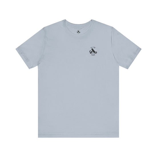DOGS, PERIOD. Backprint Statement Unisex Tee