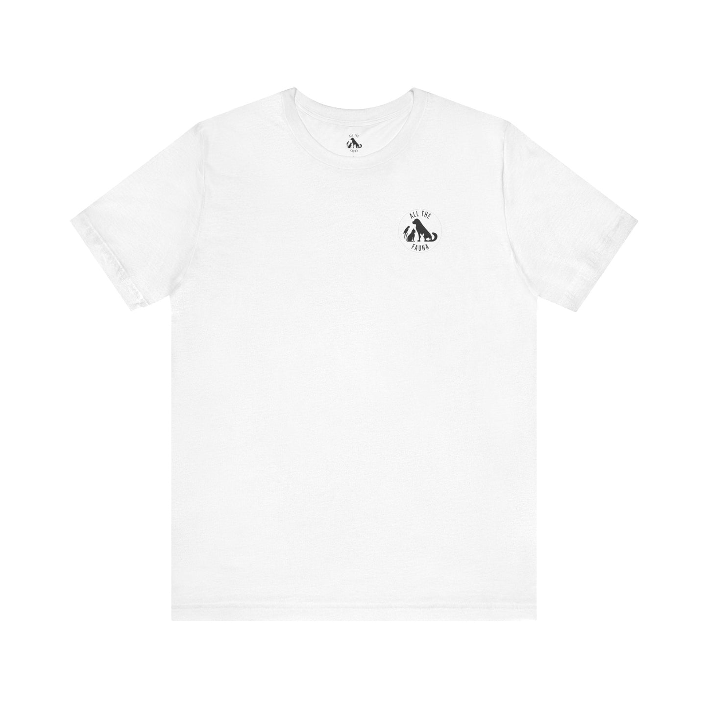 DOGS, PERIOD. Backprint Statement Unisex Tee