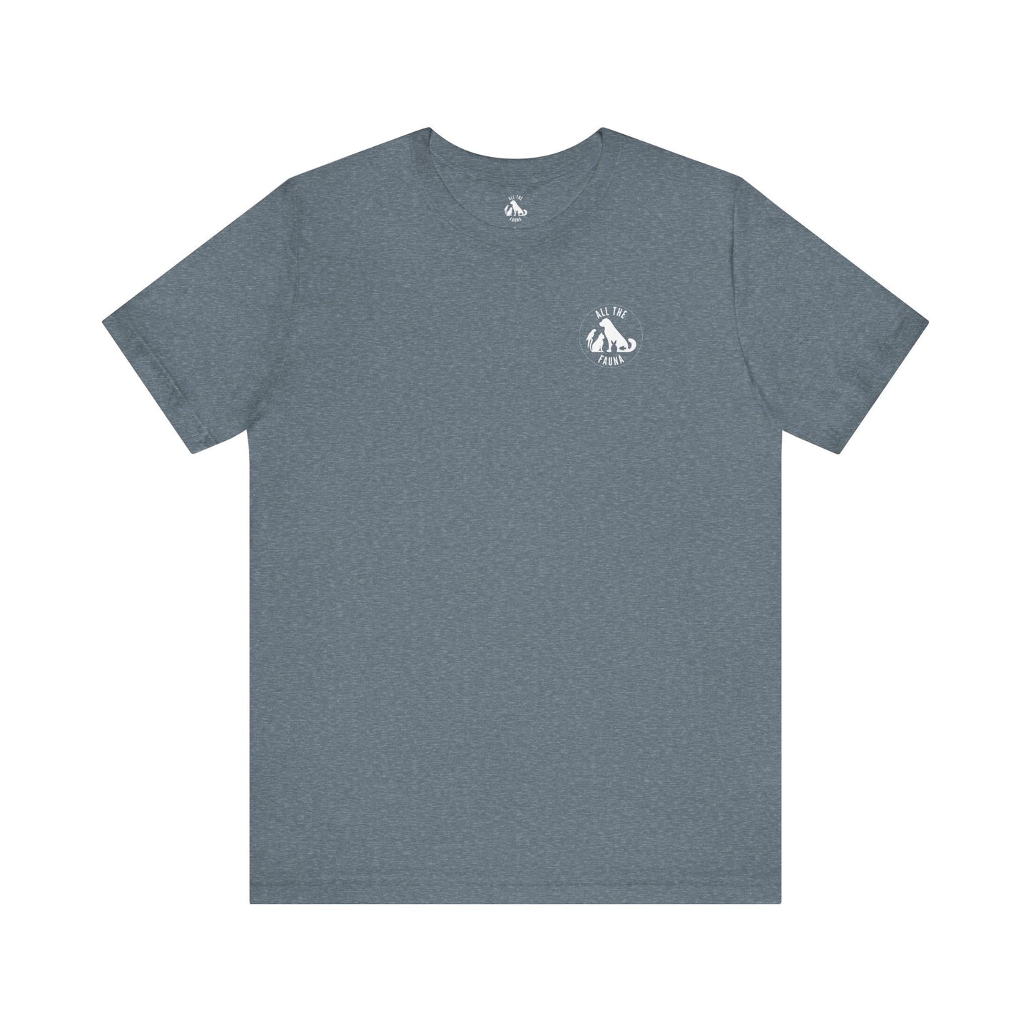 DOGS, PERIOD. Backprint Statement Unisex Tee