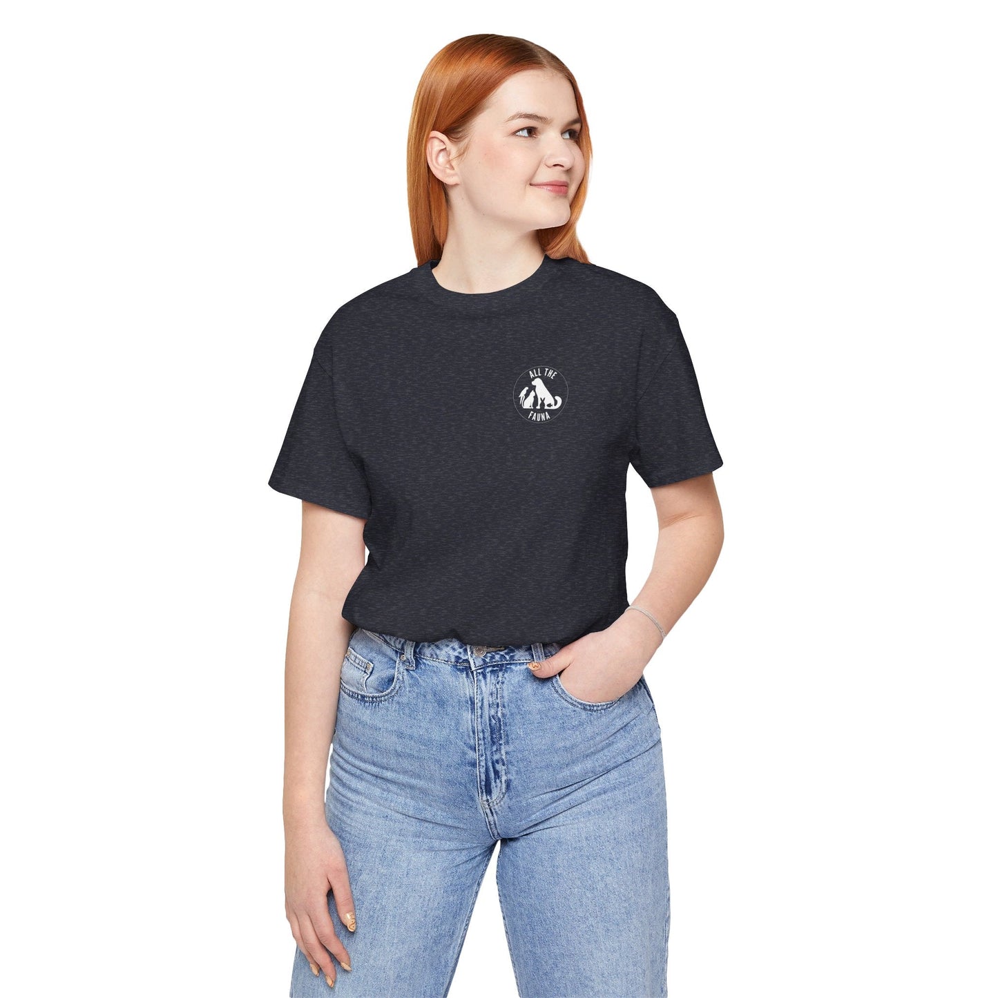 DOGS, PERIOD. Backprint Statement Unisex Tee