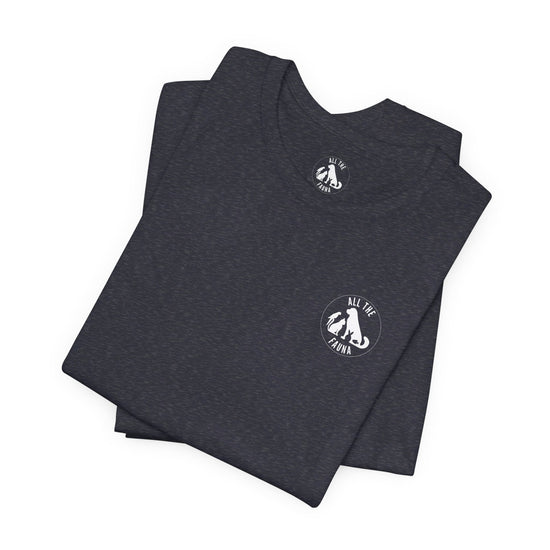 DOGS, PERIOD. Backprint Statement Unisex Tee