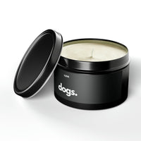 DOGS, PERIOD. Non-toxic Aromatherapy Soy Tin Candle