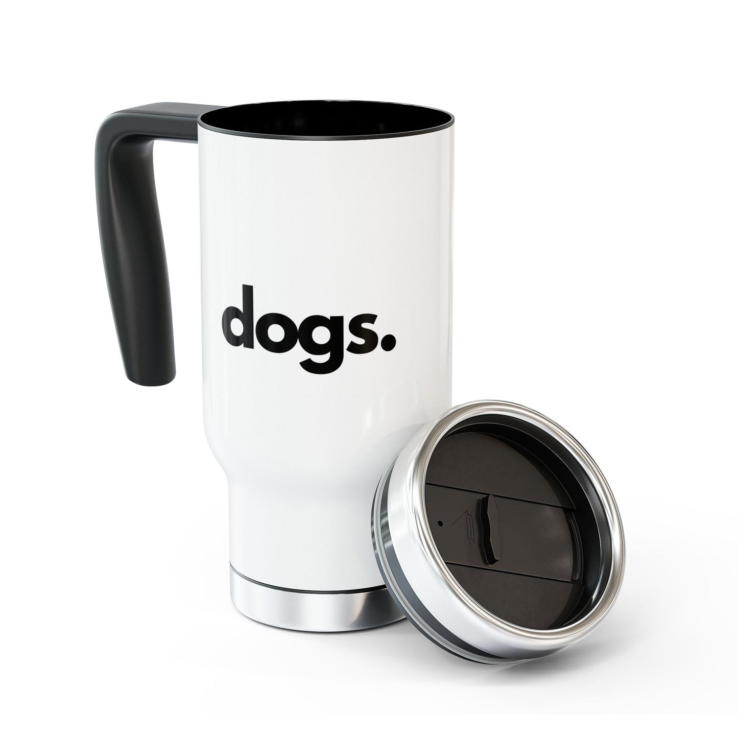 DOGS, PERIOD. Stainless Steel Travel Mug 14 oz