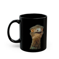 DONT CHOOSE VIOLENCE Emu Black Ceramic Mug 11 oz