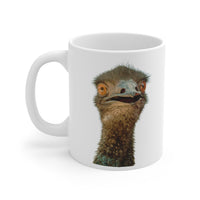 DON'T CHOOSE VIOLENCE Emu White Mug 11 oz