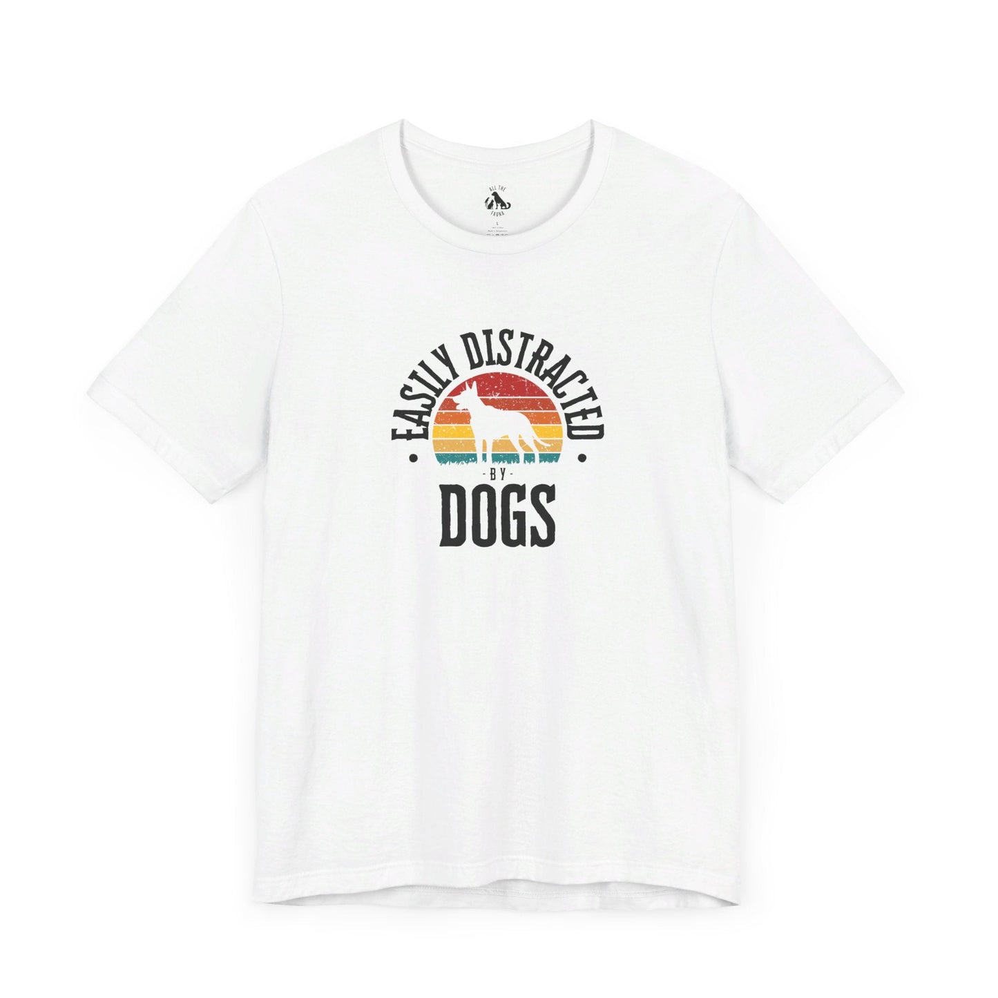 Easily Distracted by DOGS Unisex Tee