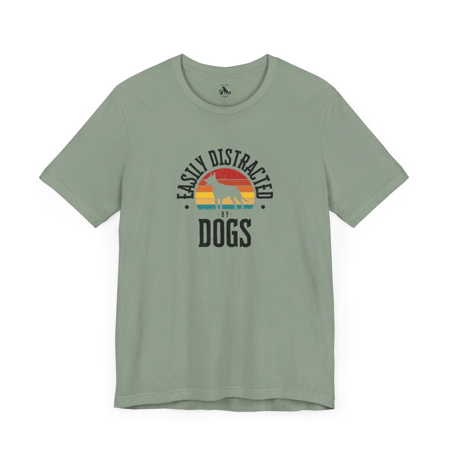 Easily Distracted by DOGS Unisex Tee