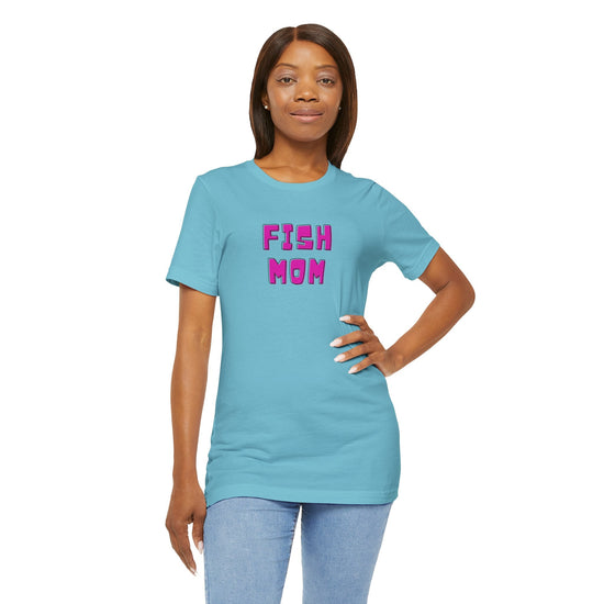 FISH MOM Retro Unisex Tee
