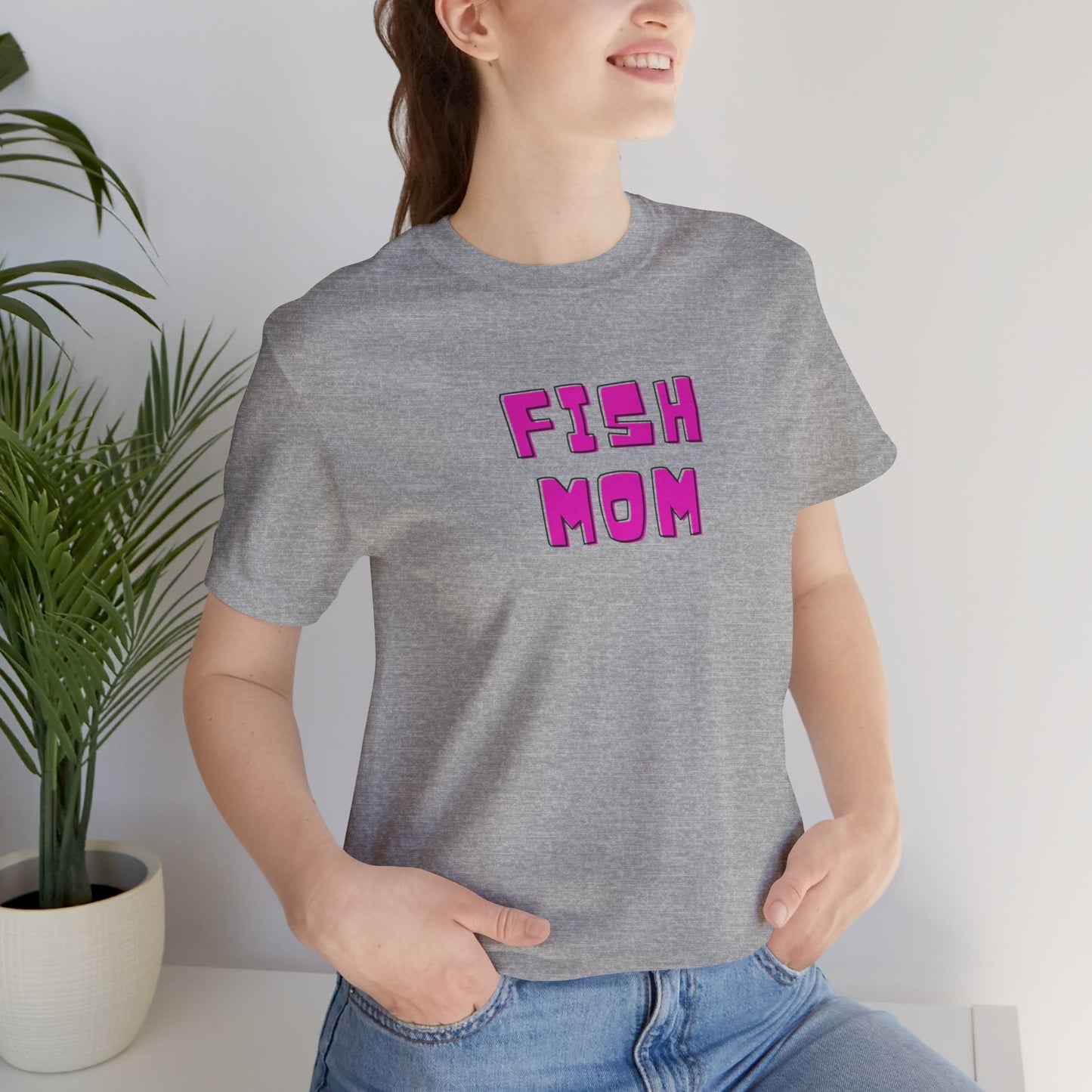 FISH MOM Retro Unisex Tee