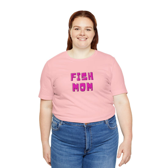 FISH MOM Retro Unisex Tee