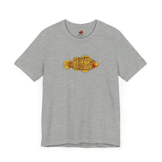 Golden Koi Tattoo Style Unisex Tee