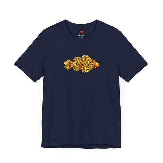 Golden Koi Tattoo Style Unisex Tee