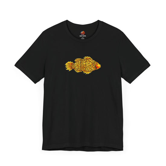 Golden Koi Tattoo Style Unisex Tee