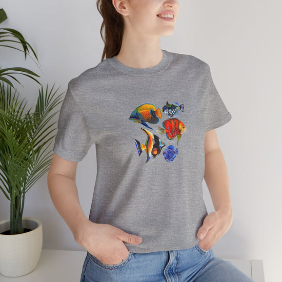 Marine Fish Watercolor Unisex Tee