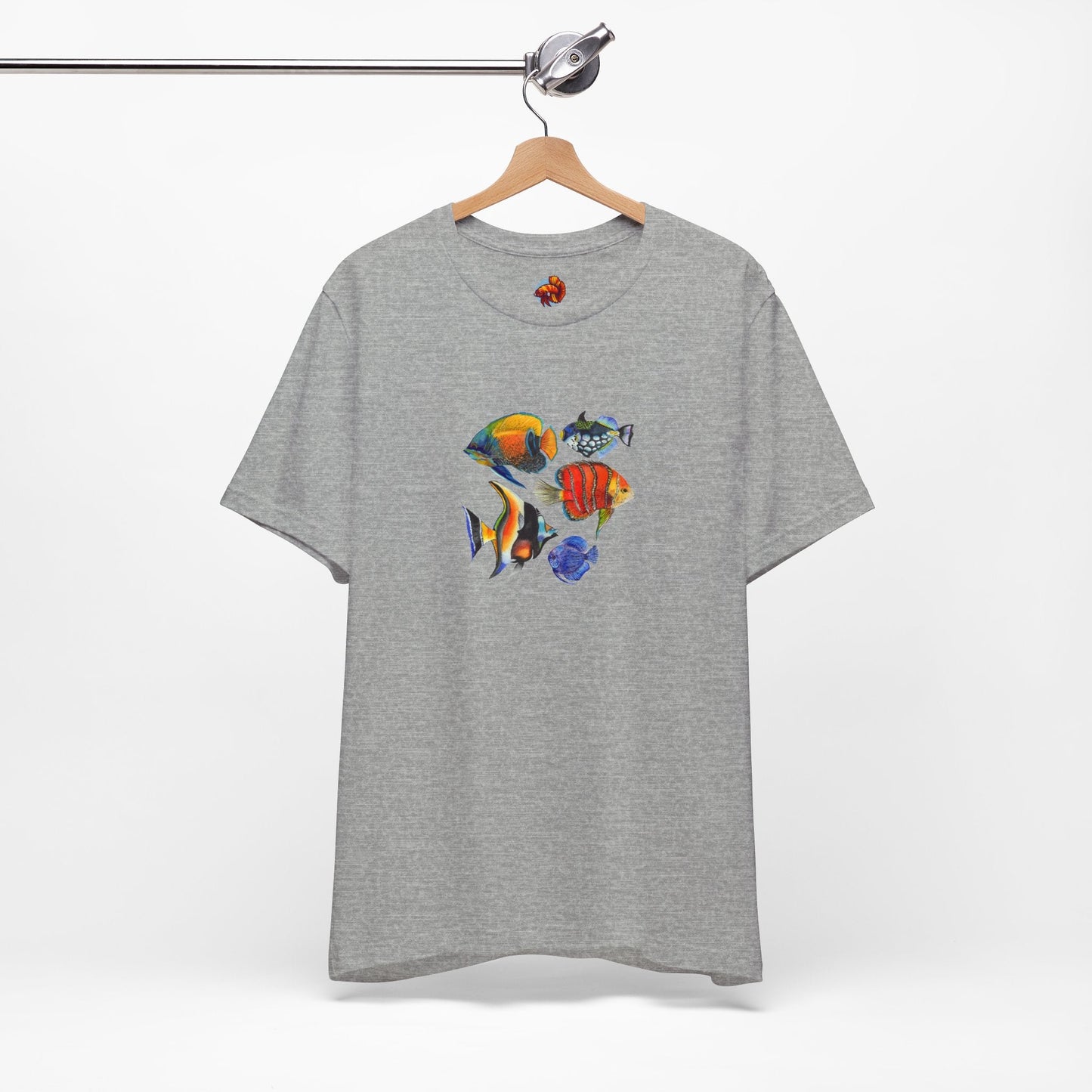 Marine Fish Watercolor Unisex Tee