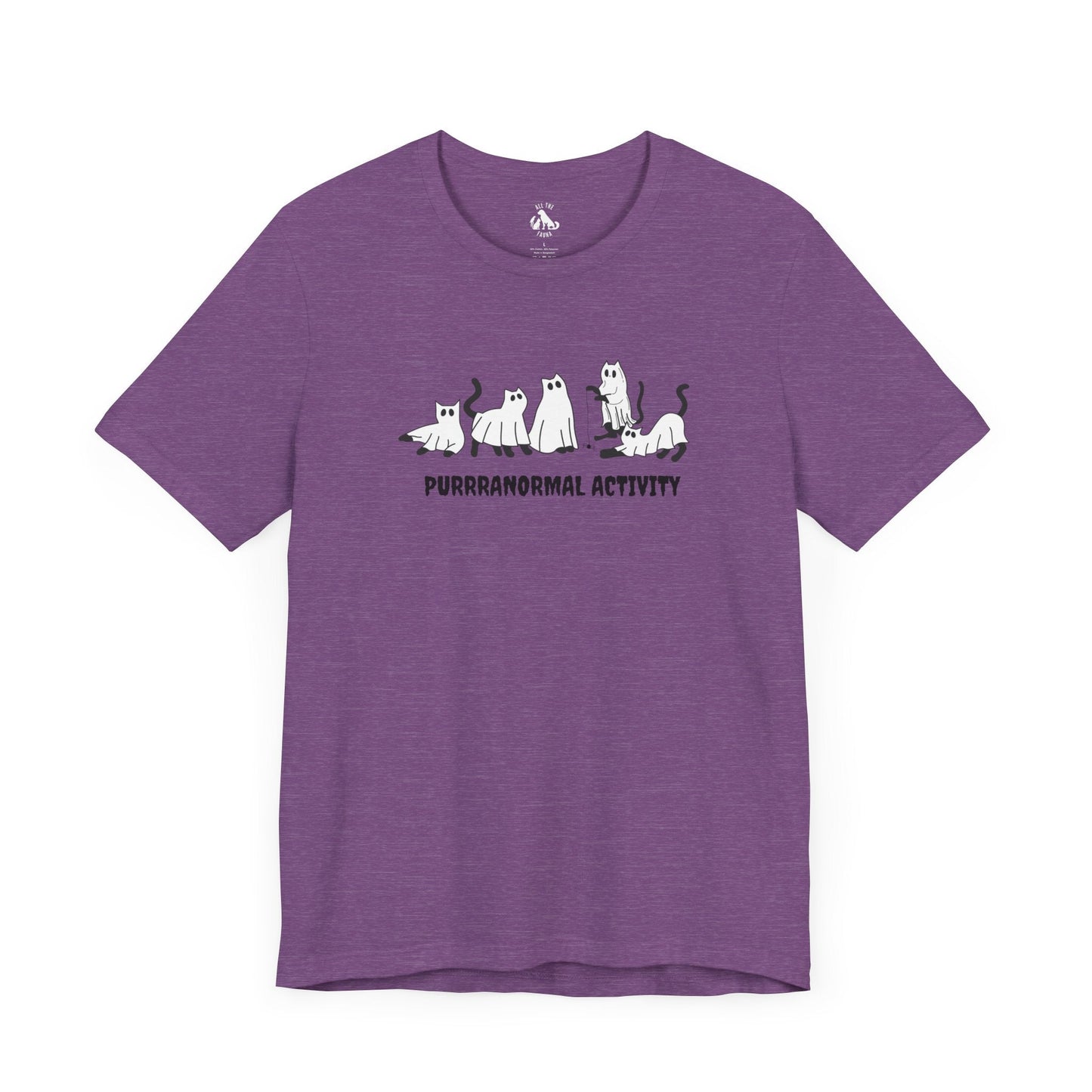 PURRRANORMAL ACTIVITY Unisex Halloween Tee
