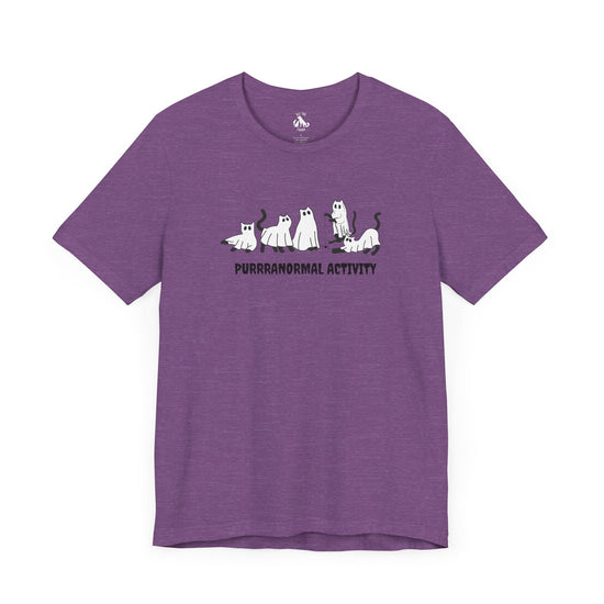 PURRRANORMAL ACTIVITY Unisex Halloween Tee