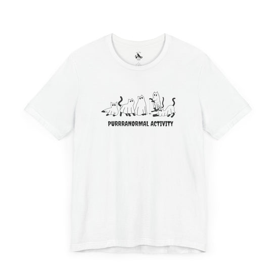 PURRRANORMAL ACTIVITY Unisex Halloween Tee