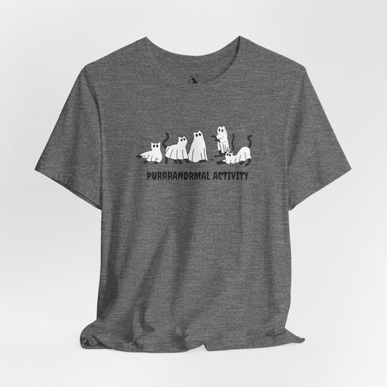 PURRRANORMAL ACTIVITY Unisex Halloween Tee